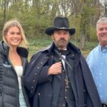 Gen. Grant with BONT Pres. Bobby Whitson & daughter Meredith