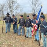 Union troops on Shy's Hill